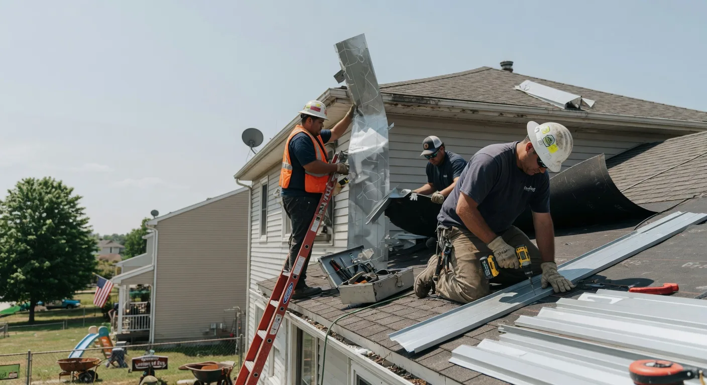 Storm Damage Metal Roof Repair in Jenkinsville, SC